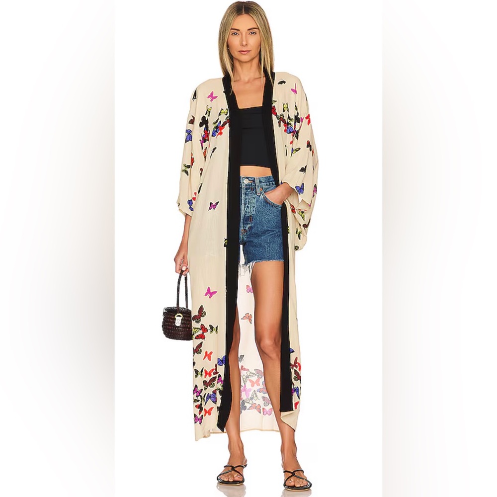 Free People Butterfly Kimono NWT O/S